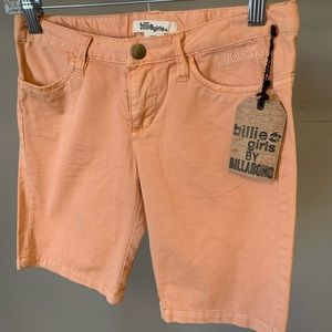 NWT Peach BILLABONG shorts